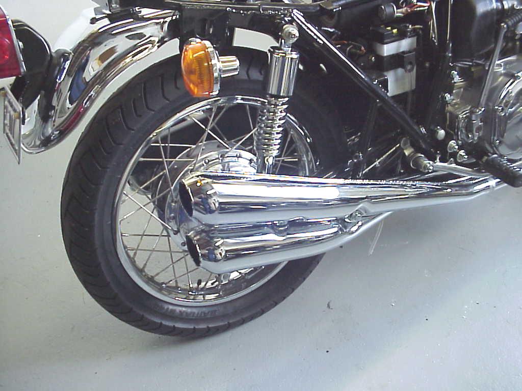 Kawasaki z1 4 discount into 4 exhaust